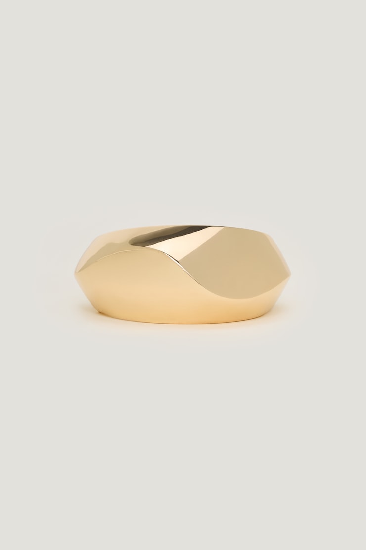 Curved Snap Bangle Bracelet - Dynamite - Yellow - Women Clothing
