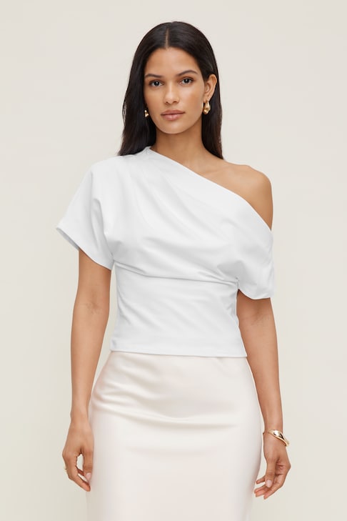 dynamite drop waist dress Dropped Waist Maxi Dress White