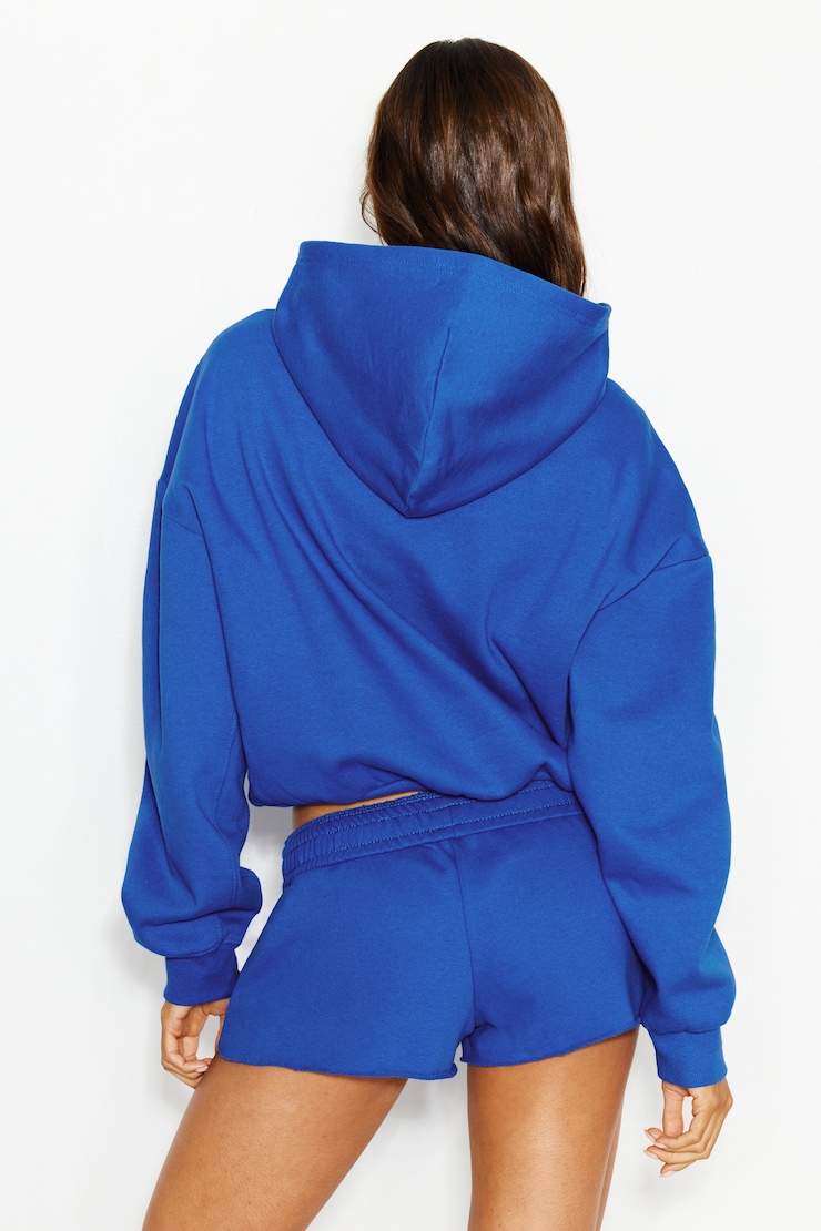 UltraFleece Relaxed Hoodie, Electric Blue, large