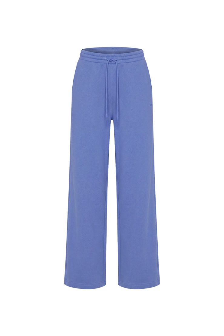 UltraFleece Wide Leg Sweatpants, Blue Blush, large