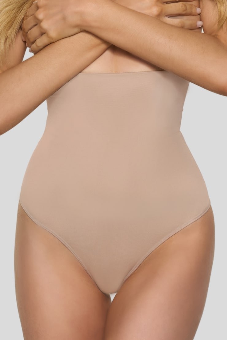 BOOMBA | High-Waisted Shapers Beige large