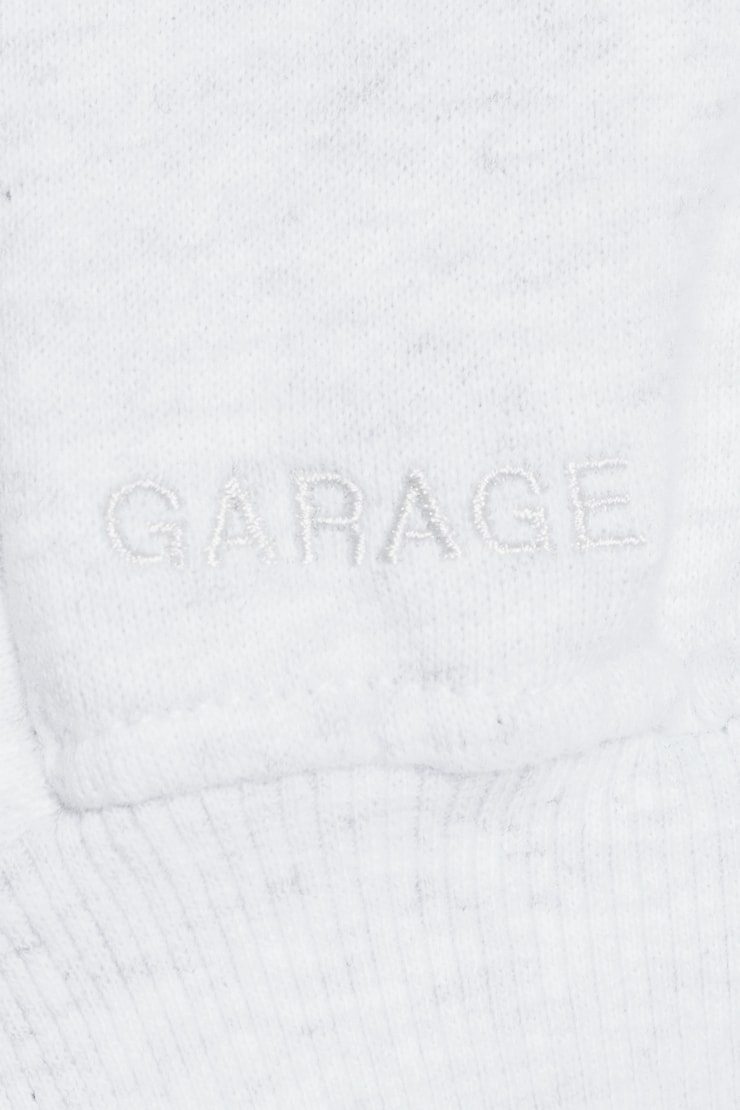 Cocoon Zippie With Bungee Drawstring, Spring Grey Mix, large