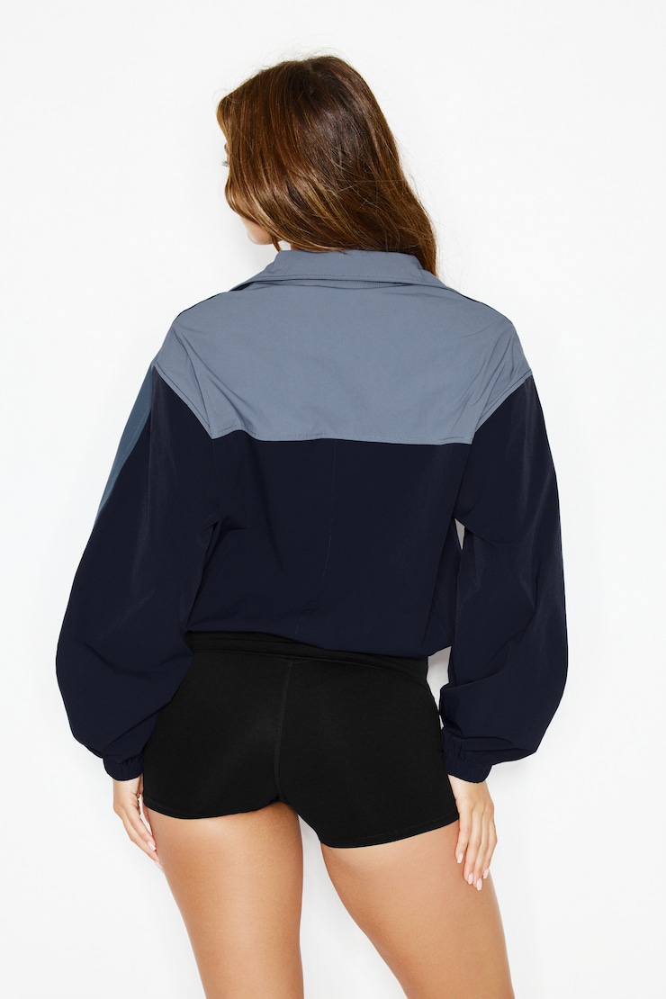 Nylon Anorak Jacket