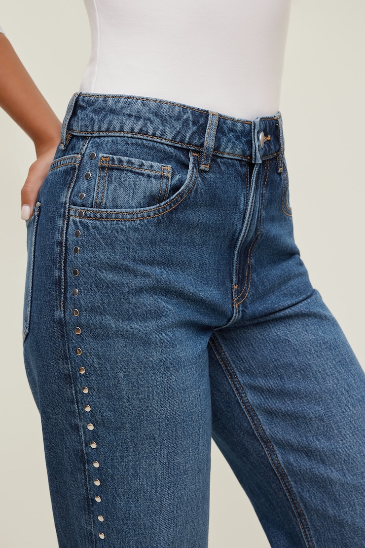 Heidi High Rise Wide Leg Jeans