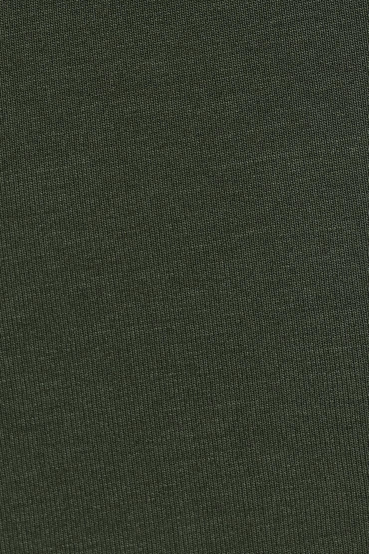 SuperSoft Cropped Crewneck T-Shirt, Olive Obsession with Local Icon Art, large
