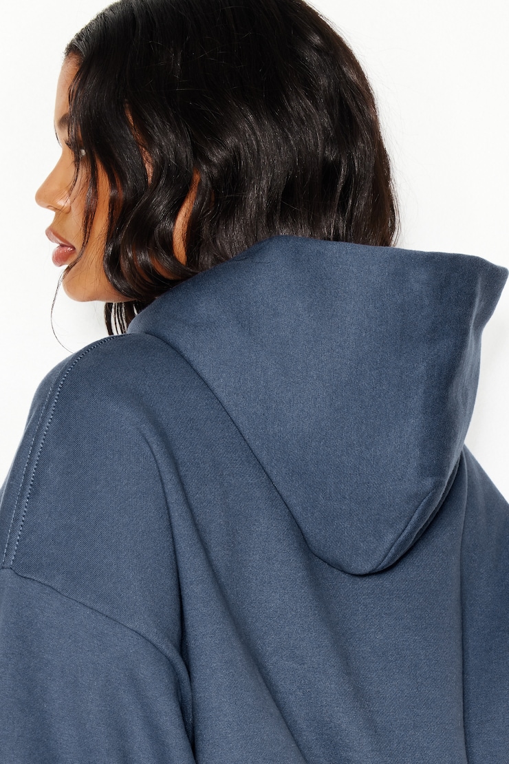 UltraFleece Hoodie, Heated Indigo, large