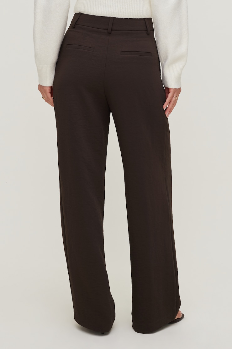 Alex Airflow Wide Leg Pants Airflow Java Brown large