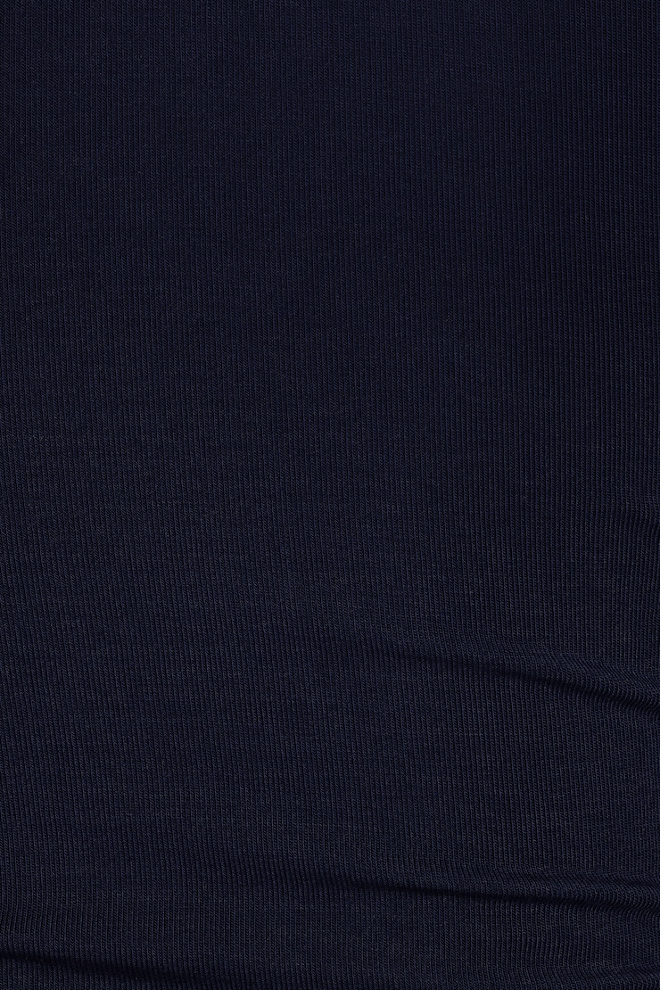 Plunge 3/4 Sleeve Top, Naughty Navy Blue, large
