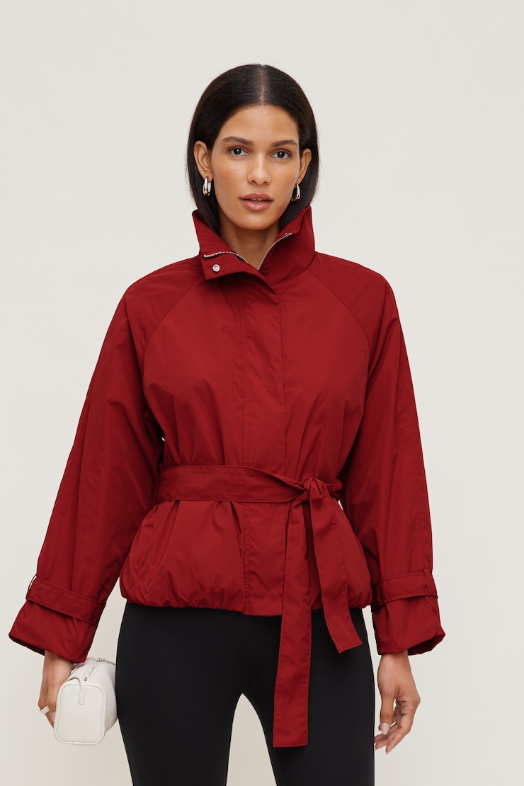 ジャケット・アウター PWA PACK&DROP ANORAK RED Hazel Bubble Anorak Red | Dynamite