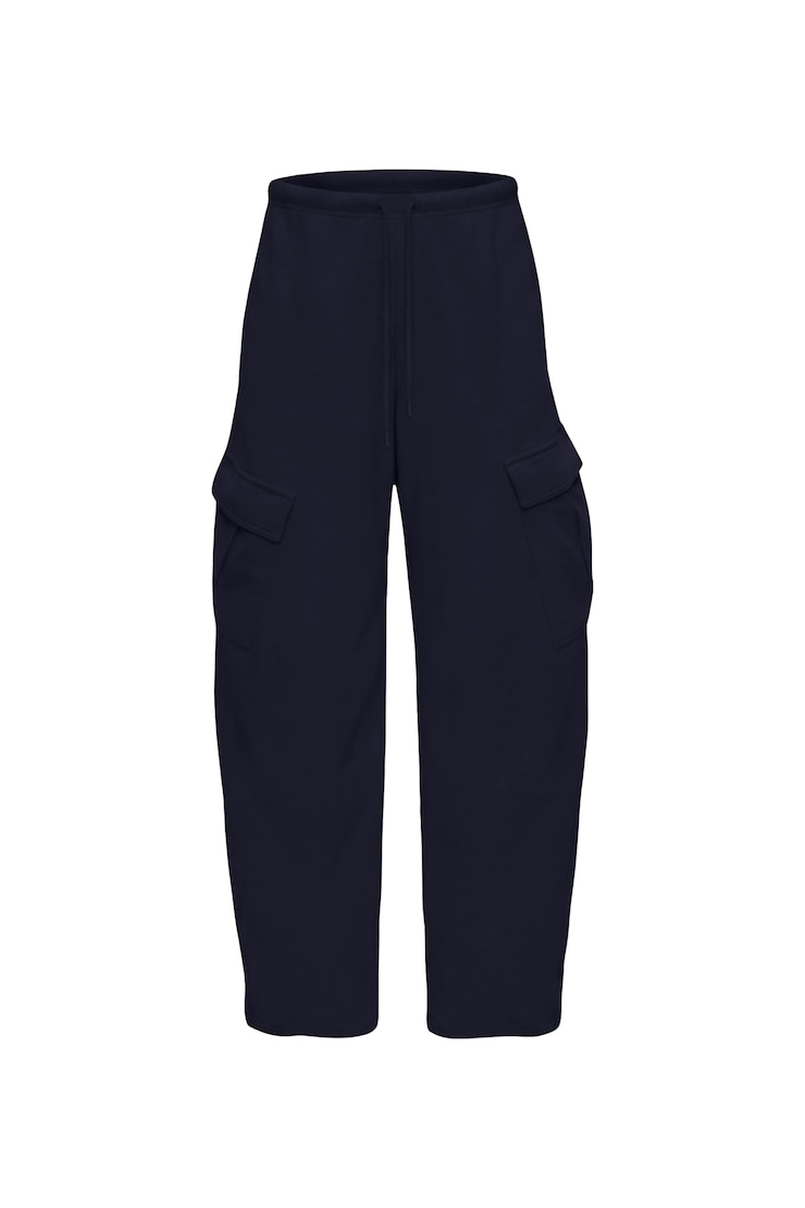 SoftTerry™ Barrel Cargo Pants, Naughty Navy Blue, large