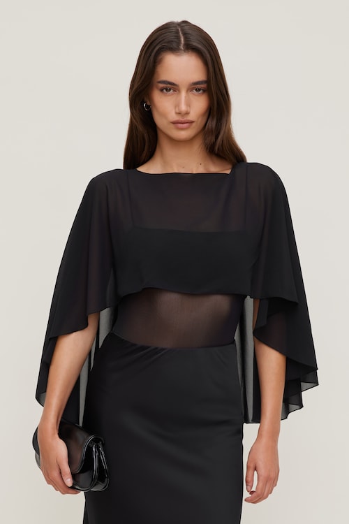 Sheer Short Cape – Dynamite