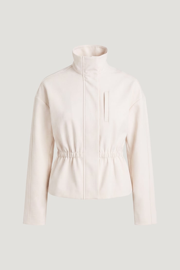 Maeve Cinched Jacket Sea Salt Cream large