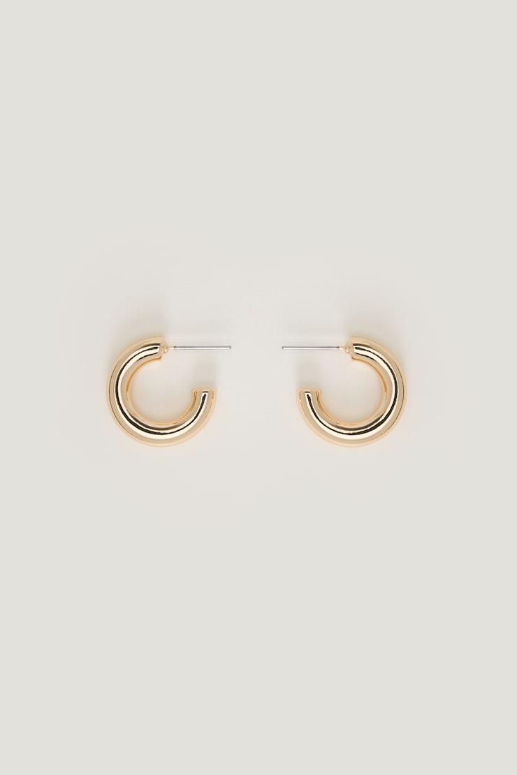 Chunky Hoop Earrings