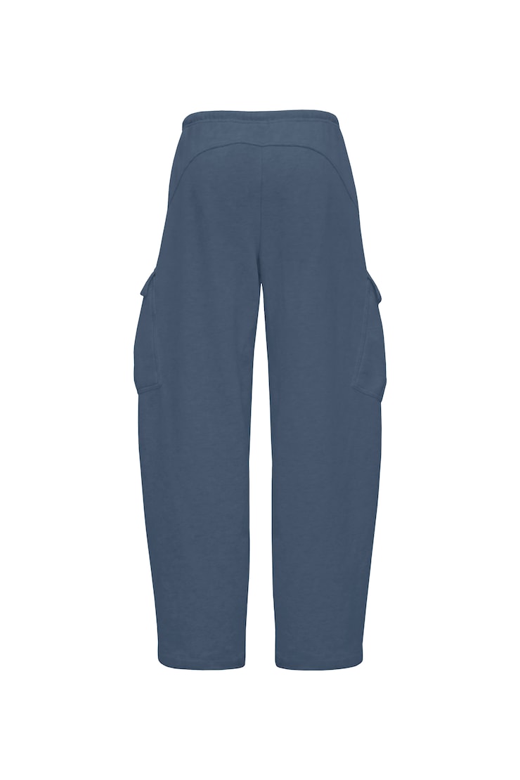SoftTerry™ Barrel Cargo Pants, Heated Indigo, large