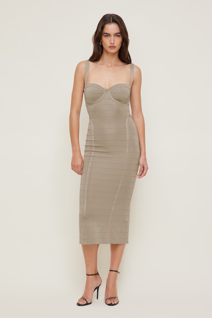 Bandage Midi Dress