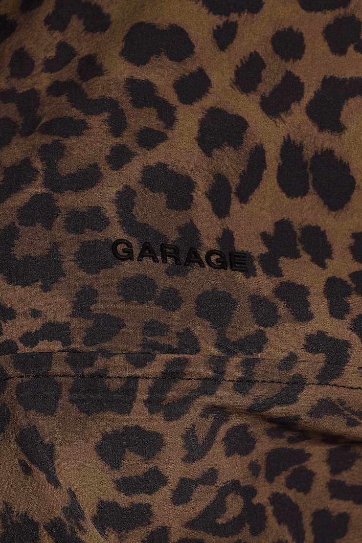 Nylon Anorak Jacket, Untamed Leopard, large
