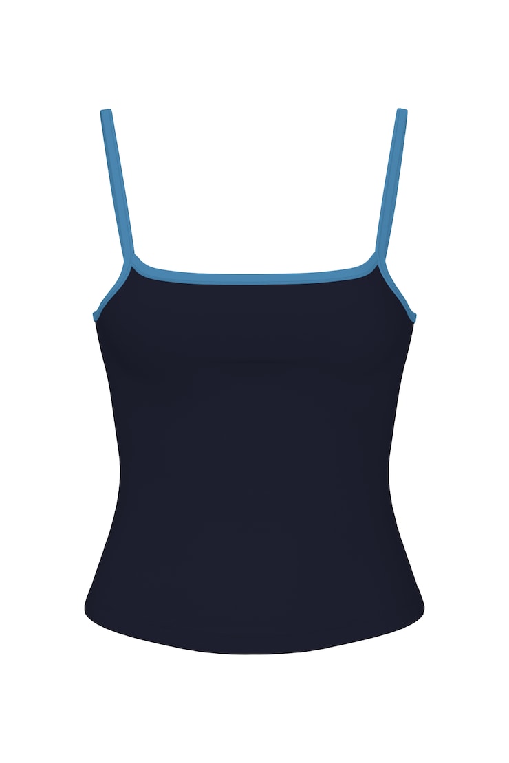 Sleek Scoop Cami Top, NAUGHTY NAVY + REBOUND TIPPING, large