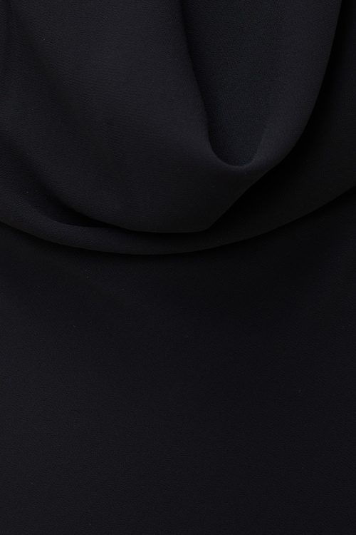 slim fit dress slacks Chiffon Plunging Cowl Neck Maxi Dress main image 1