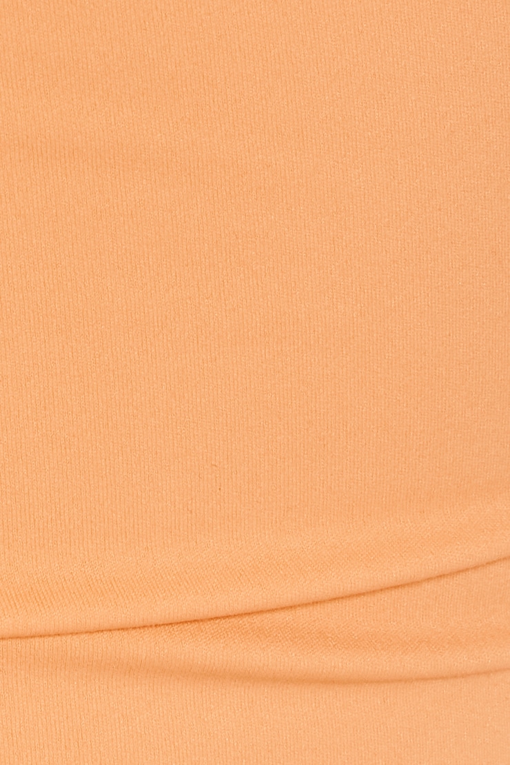 Sleek Sweetheart T-Shirt, Juicy Peach Orange, large