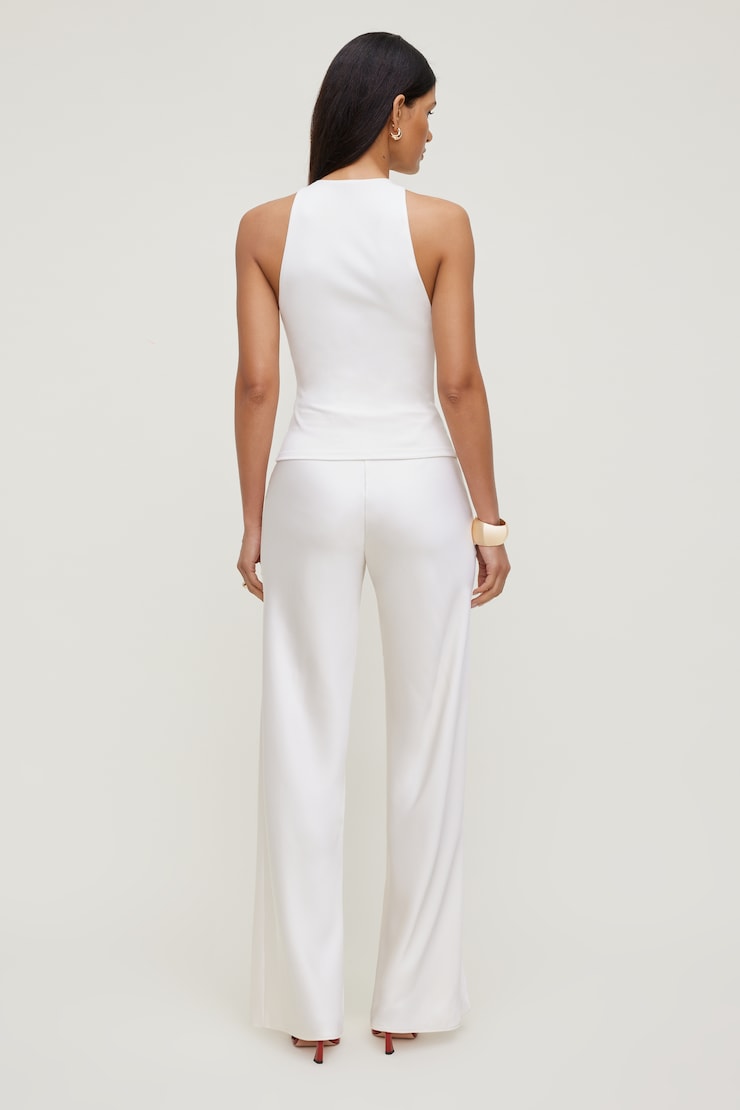 Crewneck Tank Top Calming Off White large