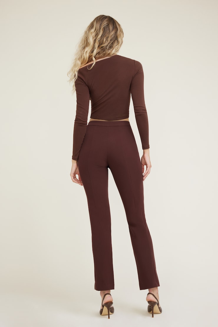 Sloan Slim Fit Pants Bitter Chocolate Burgundy large
