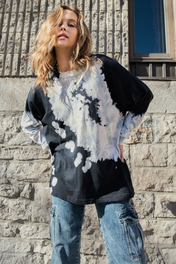 Boyfriend  Long Sleeve Tee 