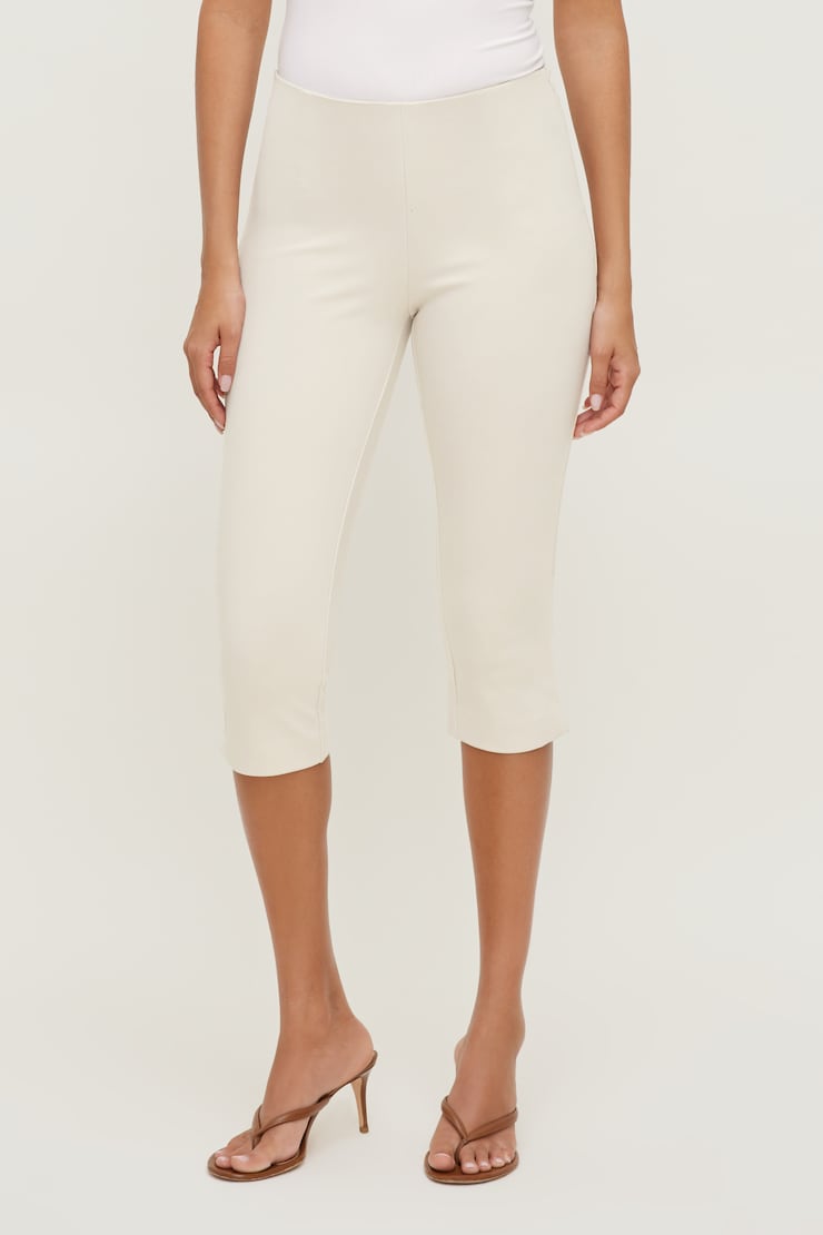 Liv Capri Pants Rainy Day Beige large