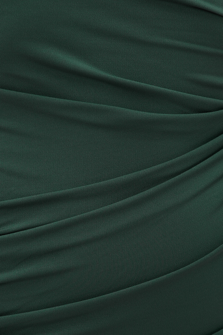 Willow Sculpt Maxi Dress DARKEST SPRUCE large