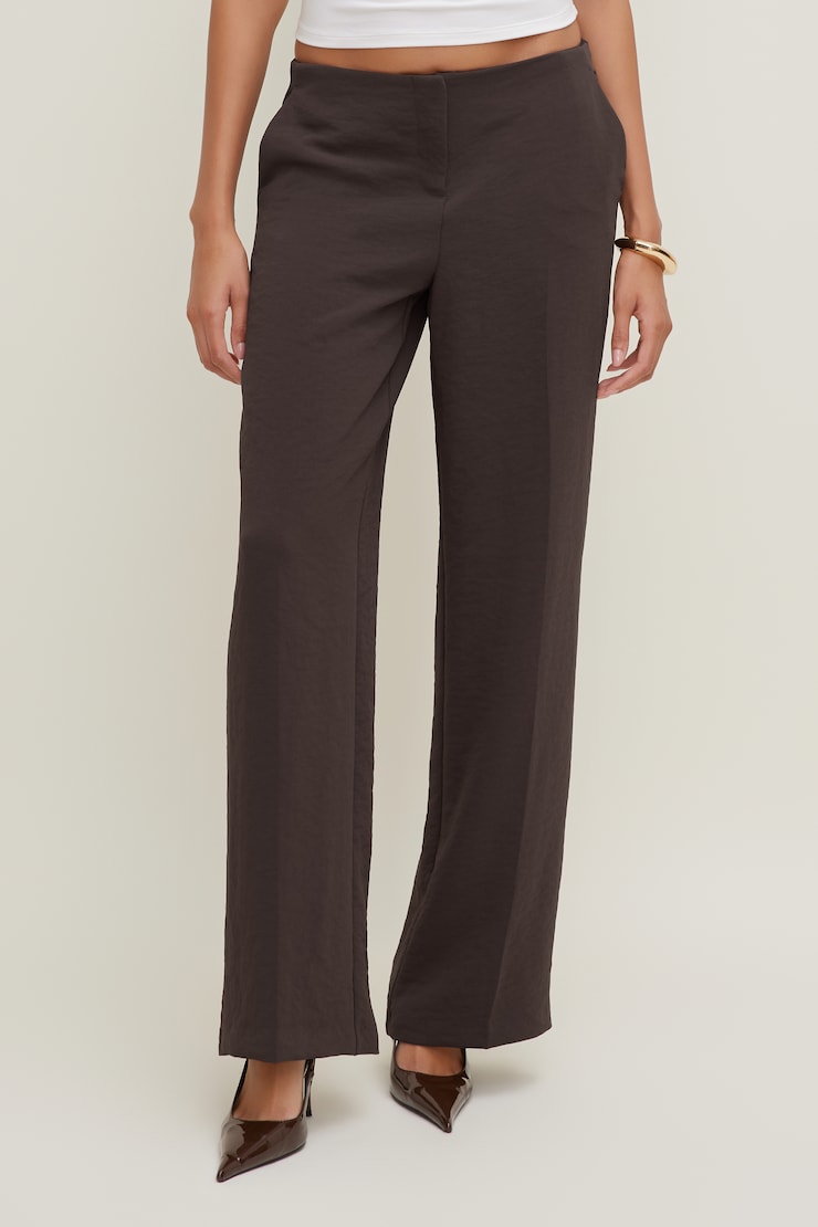 Danika Airflow Low Rise Pants Java Brown large