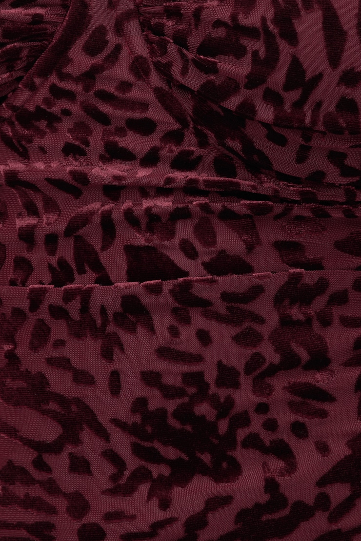 Monet Burnout Top Maroon Banner large
