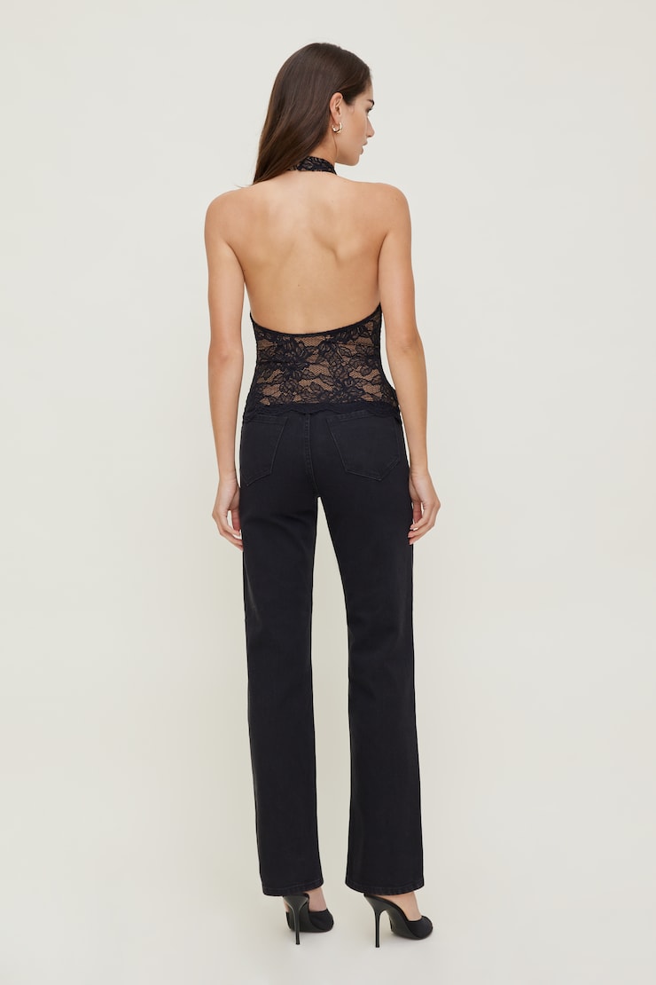 Lace Halter Top