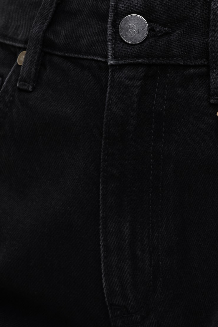 Kennedy High Rise Barrel Leg Jeans Granite Black large