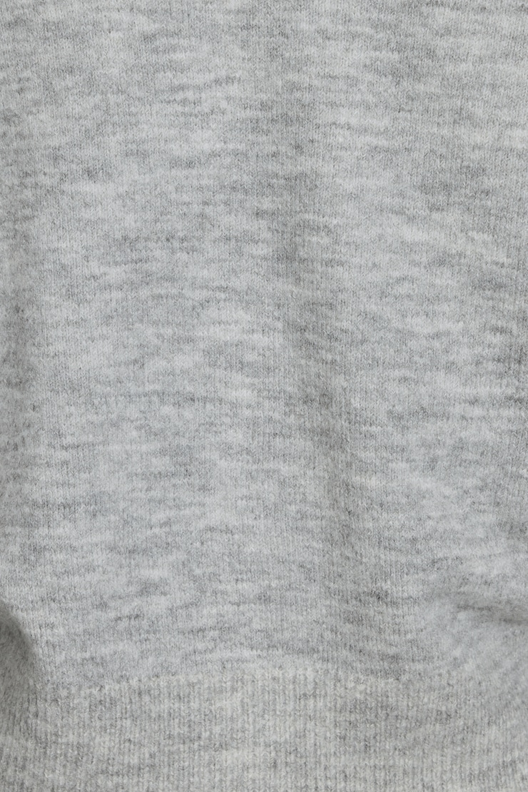 Renee Spongy Cropped Cardigan, Spring Grey Mix, large