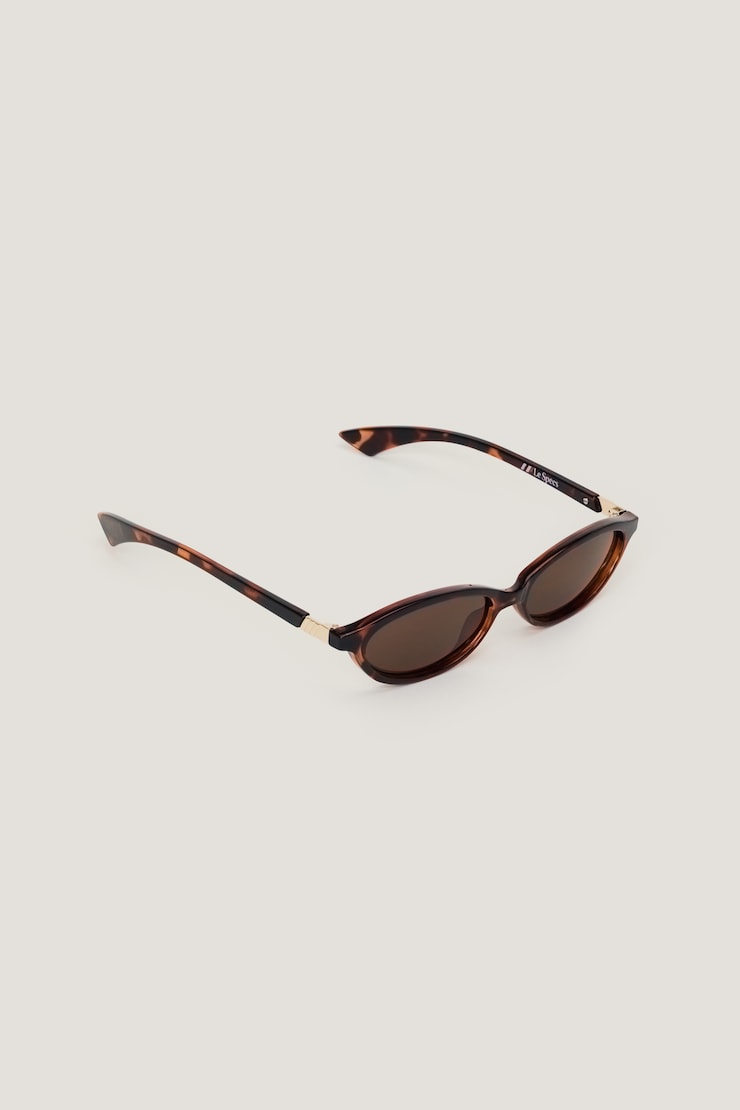 LE SPECS | Duskfall Oval Sunglasses Toffee Tort large
