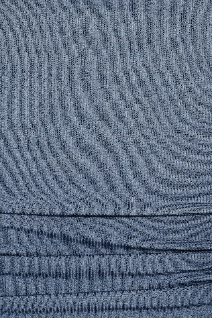 SnatchRib Scoop Tank Top, Heated Indigo, large