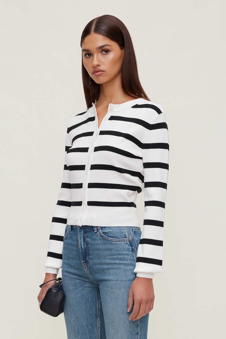 Rebecca Crewneck Cardigan