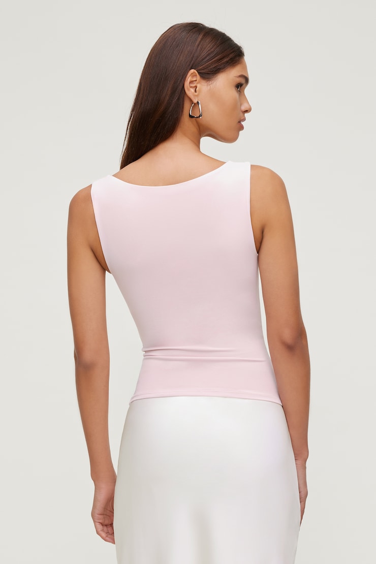 Camisole sculptante Nola Rose lilas pâle large