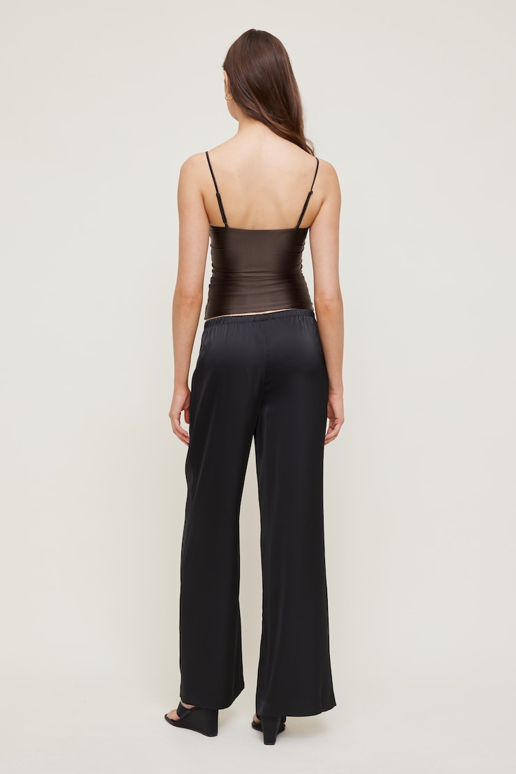 Monet Stretch Satin Top