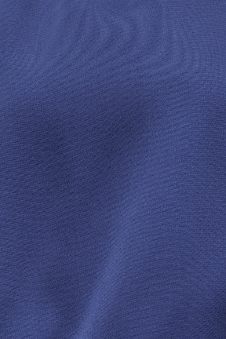 Paloma Bubble Satin Halter Blouse