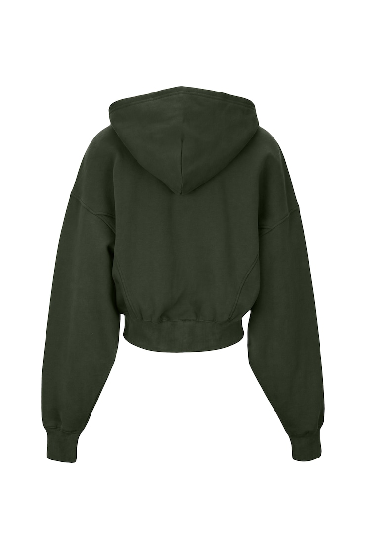 UltraFleece Cocoon Zip Hoodie, Olive Obsession, large