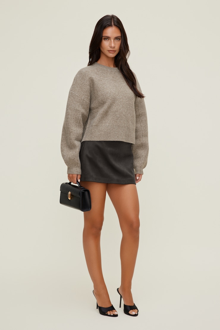 Rylie Balloon Sleeve Sweater