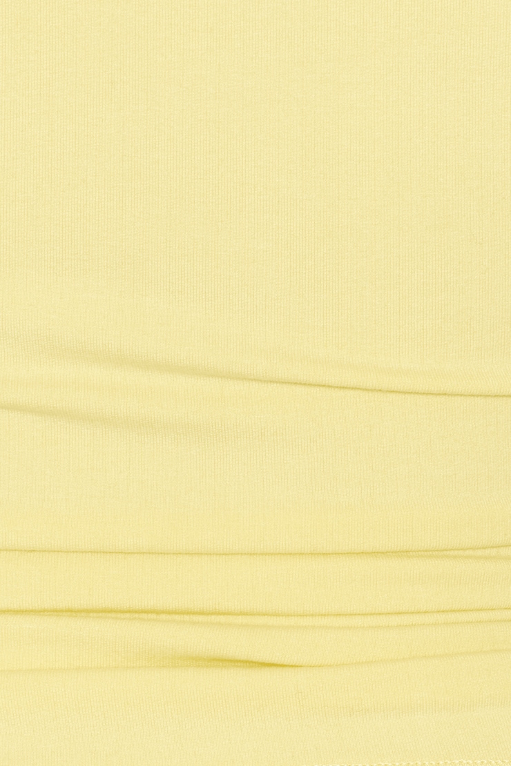 StretchTerry™ Crewneck T-Shirt, Limonada Yellow, large