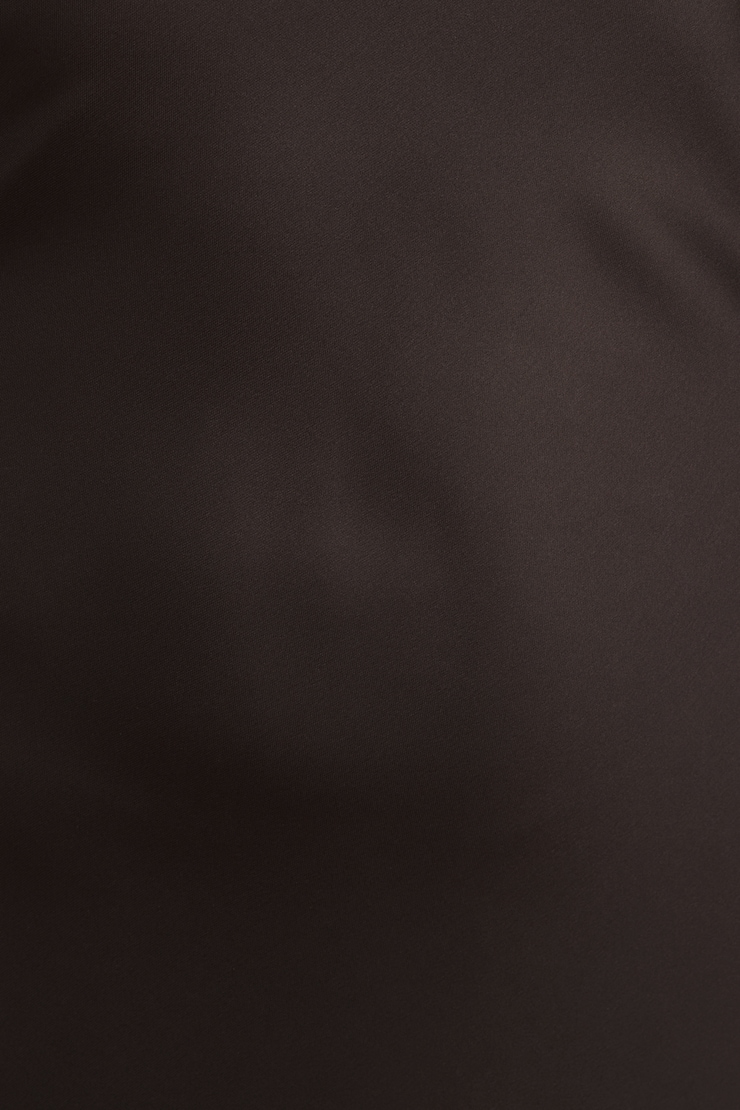 Livia Satin Midi Dress Java Brown large