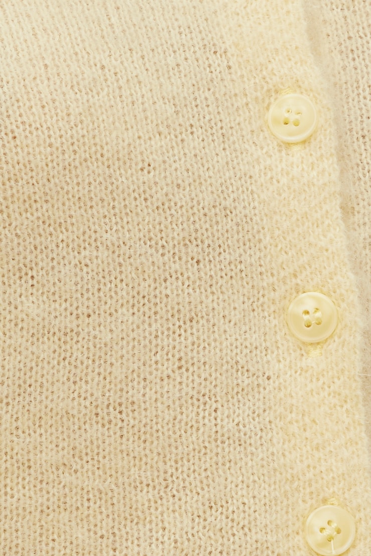 Premium Mohair Short Sleeve Cardigan