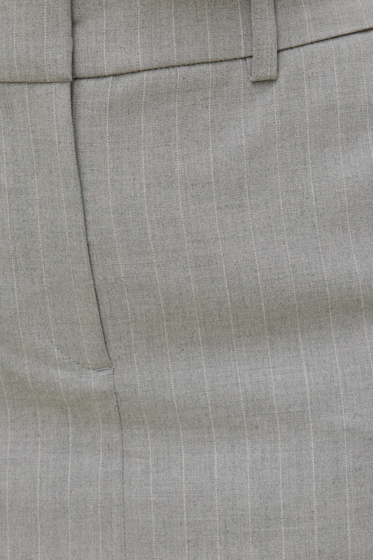 Josefine Pinstripe Mini Skort Grey Pinstripe large