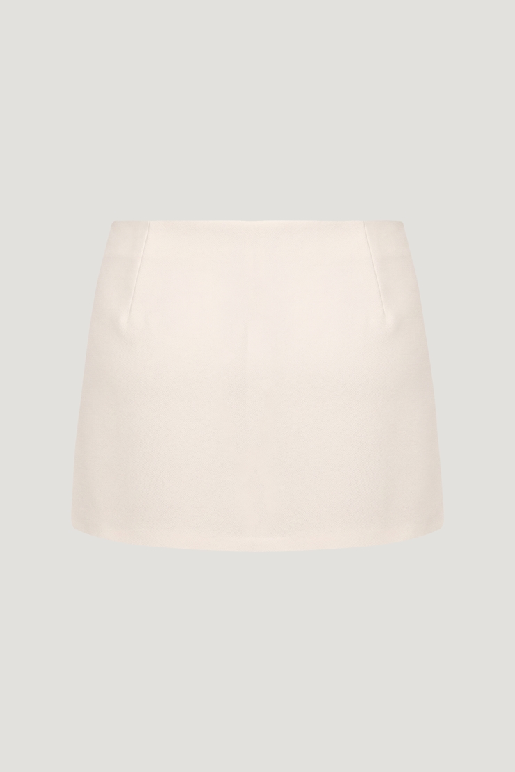 Stacie Mini Skort Sea Salt Cream large