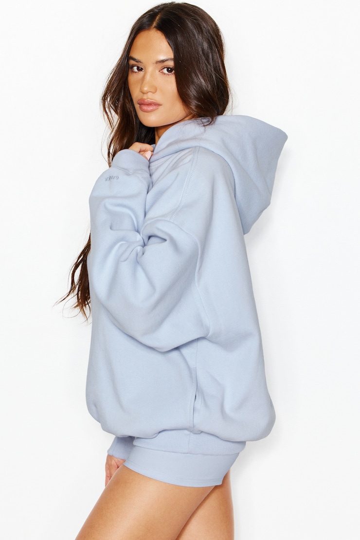 UltraFleece Hoodie, Blue Flirt, large