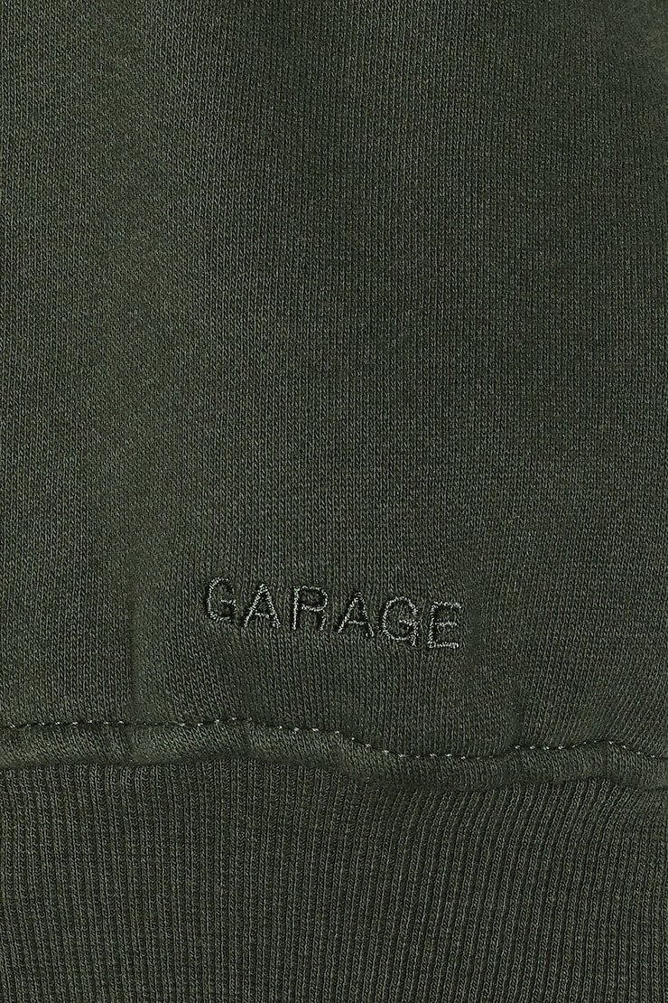 UltraFleece Hoodie, Olive Obsession with GARAGE Logo Art, large