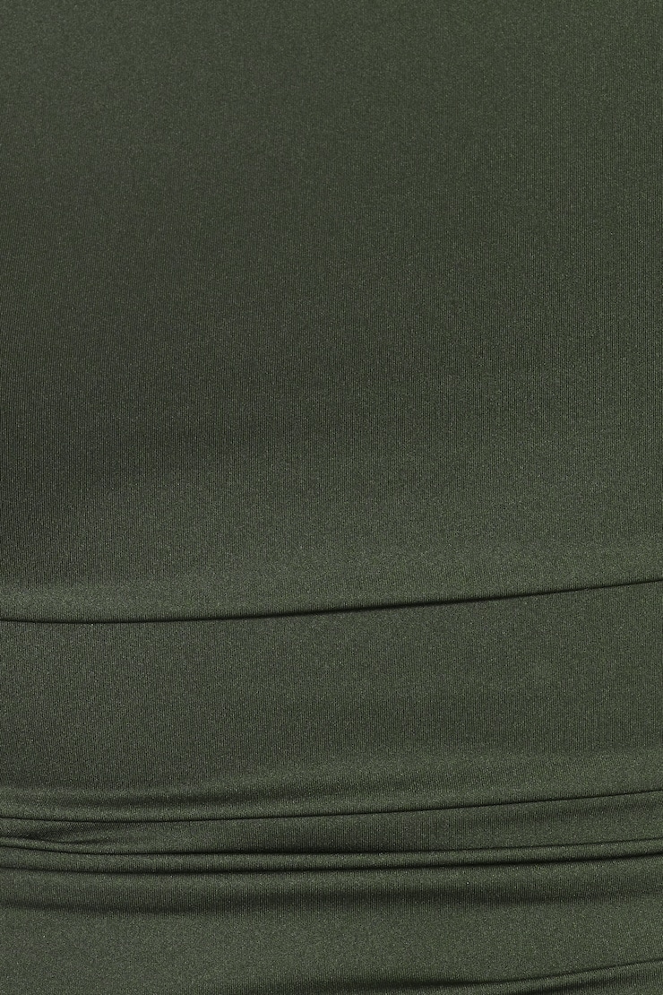 Sleek Crewneck T-Shirt, Olive Obsession, large
