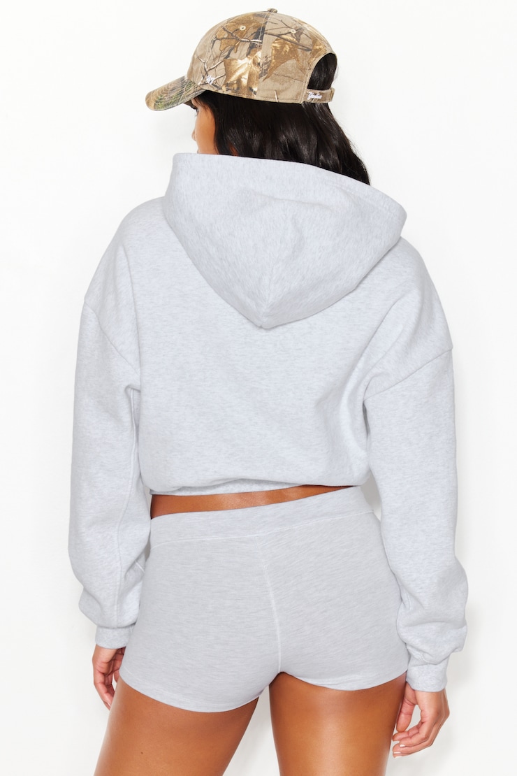 UltraFleece Relaxed Hoodie, Spring Grey Mix, large